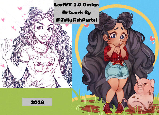 Artist Twitter: @Jellyfishpastel (January 2018)